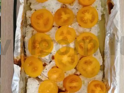 Vištienos krūtinėlė grietinės padaže Žingsnis 6