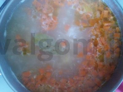 Pasninkų sriuba su perliniu miežiu Žingsnis 3