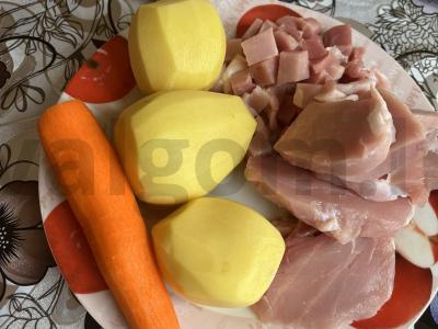 Žirnių sriuba Žingsnis 1