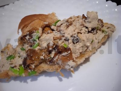 Kruasanas su menkės kepenimis ir voveraitėmis Žingsnis 2