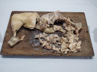 Vištienos sriuba su rūgštynėmis Žingsnis 1