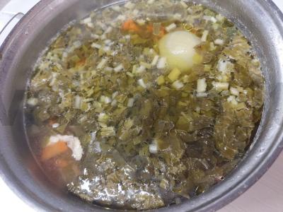 Vištienos sriuba su rūgštynėmis Žingsnis 3