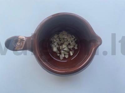 Bulvės su šonine orkaitėje Žingsnis 1