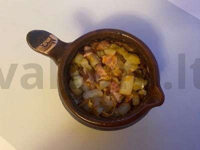 Bulvės su šonine orkaitėje Žingsnis 8