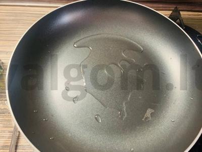 Avižiniai blynai su bananais Žingsnis 6