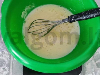 Greitas vyšnių pyragas Žingsnis 2