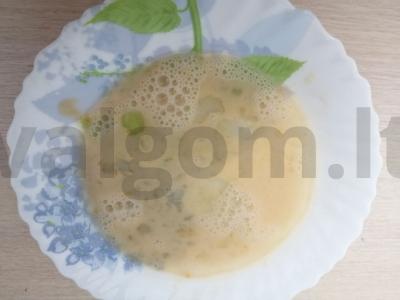 Ploni blynai su varenečiu arbatai Žingsnis 1