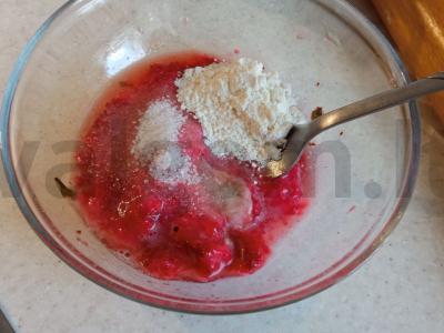 Kvapni galeta su braškėmis Žingsnis 1