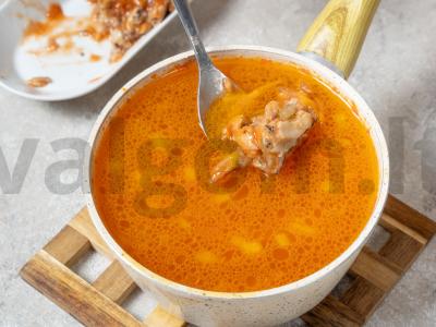 Sriuba iš silkės pomidoruose Žingsnis 8