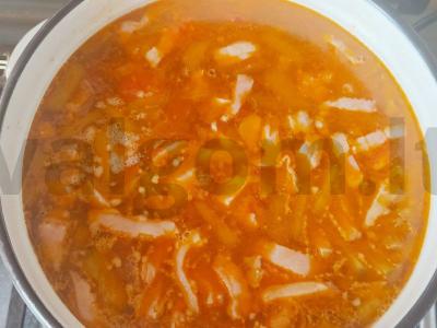 Mėsos solianka Žingsnis 3