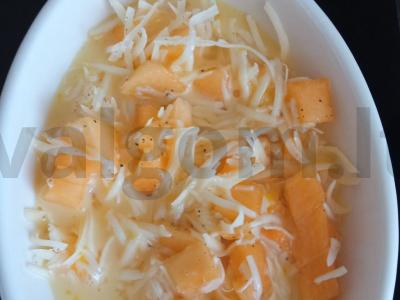 Moliūgų apkepas su sūriu Žingsnis 3