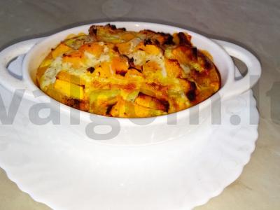 Moliūgų apkepas su sūriu pagrindine nuotrauka