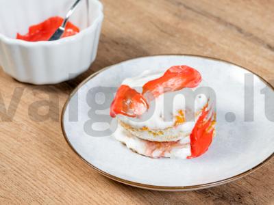 Mini tortas su uogų įdaru Žingsnis 6