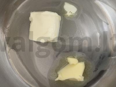 Pieno šokoladas iš kakavos su migdolais Žingsnis 3