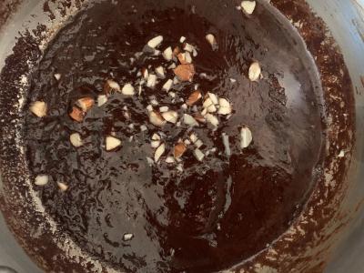 Pieno šokoladas iš kakavos su migdolais Žingsnis 6