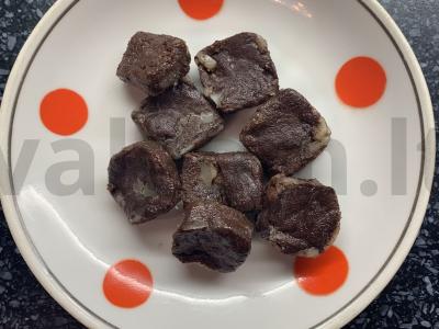 Pieno šokoladas iš kakavos su migdolais Žingsnis 8