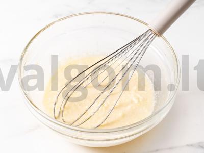 Minkšti vafliai vaflinėje Žingsnis 4