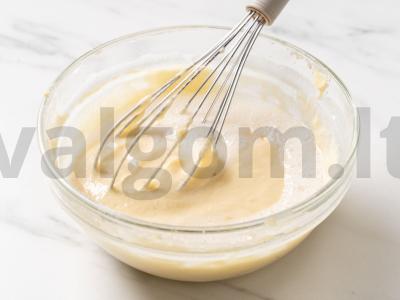 Minkšti vafliai vaflinėje Žingsnis 7