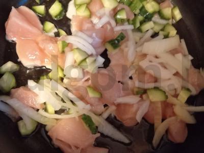 Kumpio plovas su agurkais Žingsnis 3