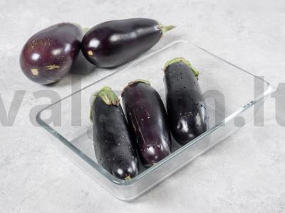 Baklažanų ikra pagal GOST Žingsnis 1