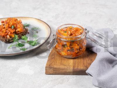 Baklažanų ikra pagal GOST pagrindine nuotrauka