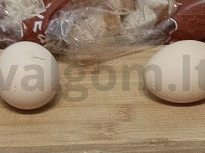 PP sumuštiniai su kiaušiniu Žingsnis 1