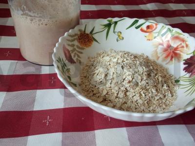 Avižinė košė su grietinėle ir bananais Žingsnis 2