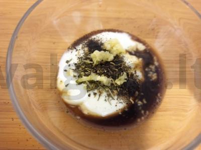 Jogurtinis padažas „Provanse“ Žingsnis 2