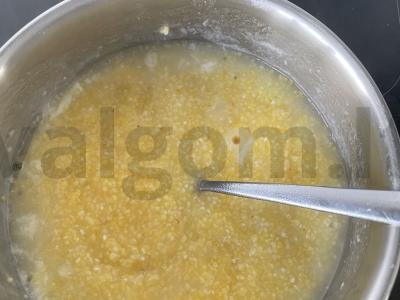 Kukurūzų košė su kokosų pienu Žingsnis 4