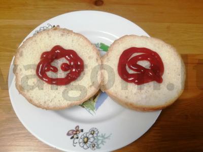 Namų burgeris Žingsnis 2