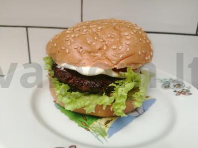Namų burgeris pagrindine nuotrauka