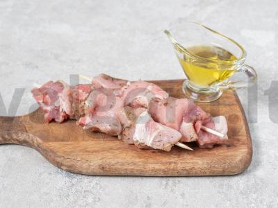 Kiaulienos šašlykas, paruoštas oro grilyje Žingsnis 2