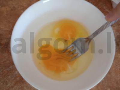 Blynai pagal mamos receptą Žingsnis 2