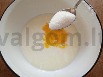 Blynai pagal mamos receptą Žingsnis 4