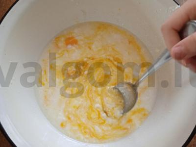 Blynai pagal mamos receptą Žingsnis 6