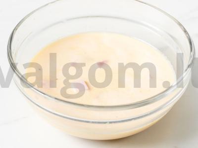 Omletas garuose Žingsnis 4