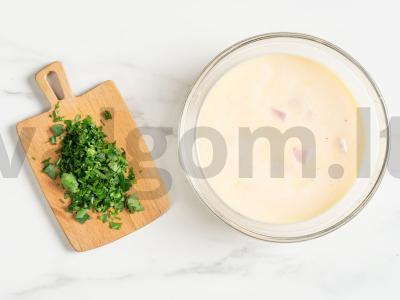 Omletas garuose Žingsnis 5