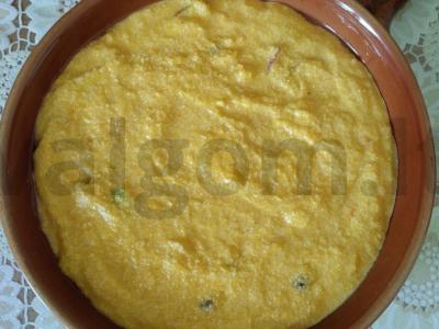 Varškės apkepas su moliūgu ir obuoliais Žingsnis 3