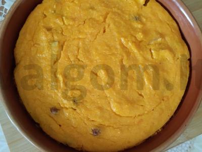 Varškės apkepas su moliūgu ir obuoliais pagrindine nuotrauka