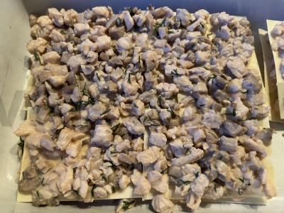 Lasagna su vištiena ir grybais „Neįprasta“ Žingsnis 6