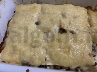 Lasagna su vištiena ir grybais „Neįprasta“ Žingsnis 7