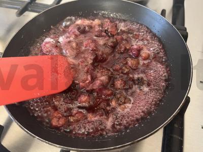 Greitas braškių džemas arbatai Žingsnis 2