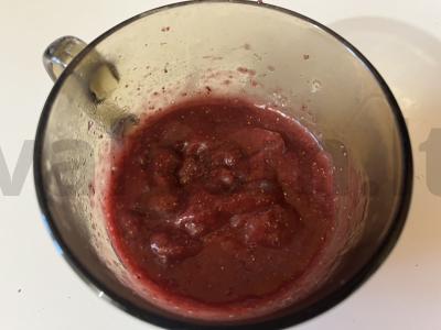 Greitas braškių džemas arbatai Žingsnis 4