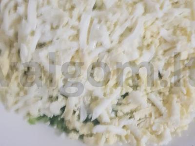 Salotos su džiovintais abrikosais Žingsnis 3