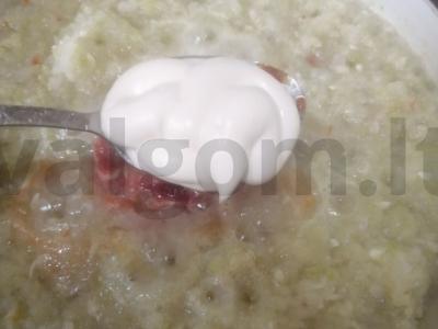 Cukinijų ikra su majonezu ir pomidorų pasta Žingsnis 2