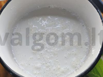 Kakava iš ožkos pieno su čili Žingsnis 1