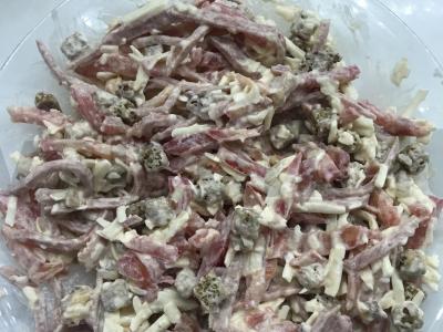 Sūrio salotos pagrindine nuotrauka