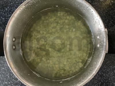 Žirnių sriuba su grietinėlėmis Žingsnis 1