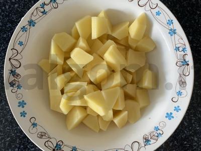 Žirnių sriuba su grietinėlėmis Žingsnis 2