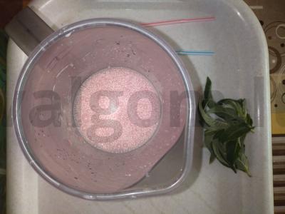 Braškinių ir bifidoko su stevija kokteilis Žingsnis 2